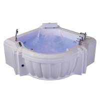 foshan big size computer controlled corner bathtubs whirlpools massage