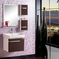 Factory Price Corner Bathroom Sink Base Cabinets