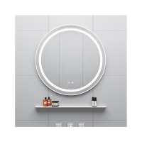 New design decorative hotel shower wall mounted smart intelligent mirror