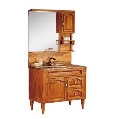 Antique style floor standing  bathroom cabinet with legs KQ-8062