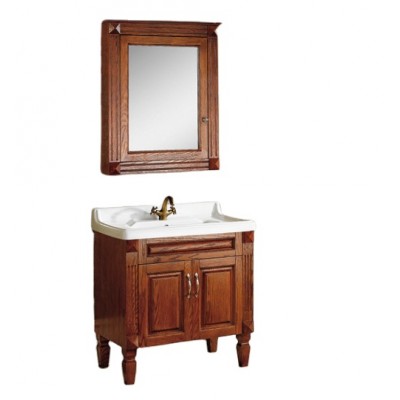 K-Q8066 Italian floor Free standing luxury modern design cheap price top mirror bathroom cabinets