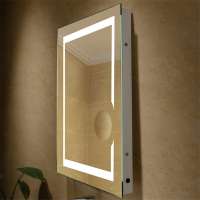 Landscape Rectangular Led Back-Lit Design Decorative Wall Mirror