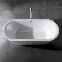 Modern Freestanding Soaking Round Bathtubs Sizes For One Person Baths In Bathroom