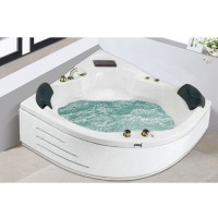 2 sided skirt bathtub whirlpool water acrylic massage bathtub